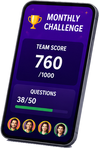 Monthly Challenge phone preview